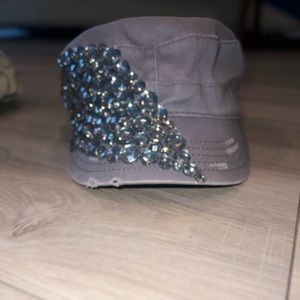 Women custom adjustable Grey Hat :)
